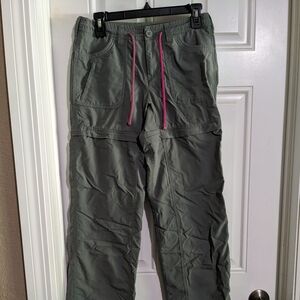 The North Face zip off pants size 2